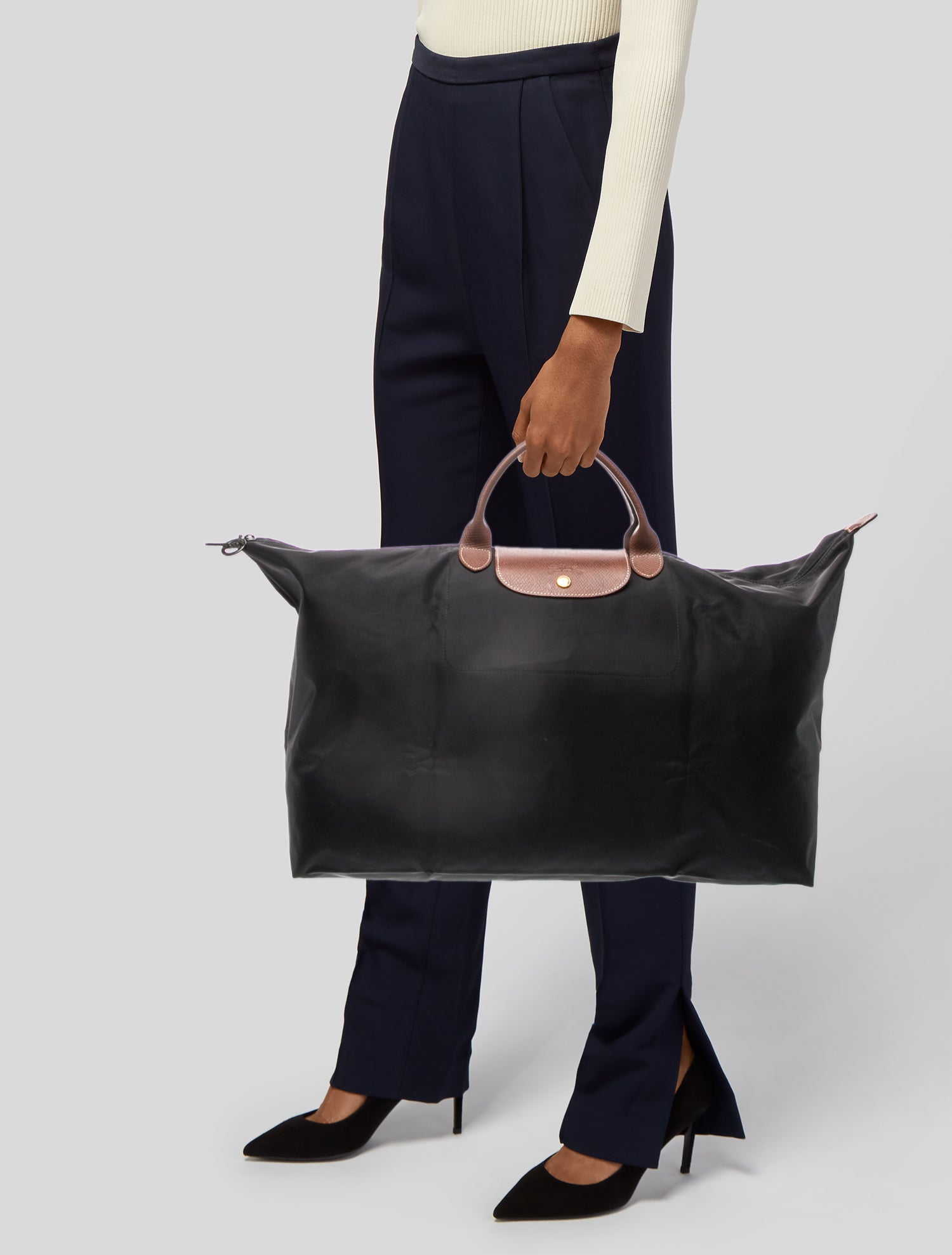 Longchamp Nylon Weekender Bag XL