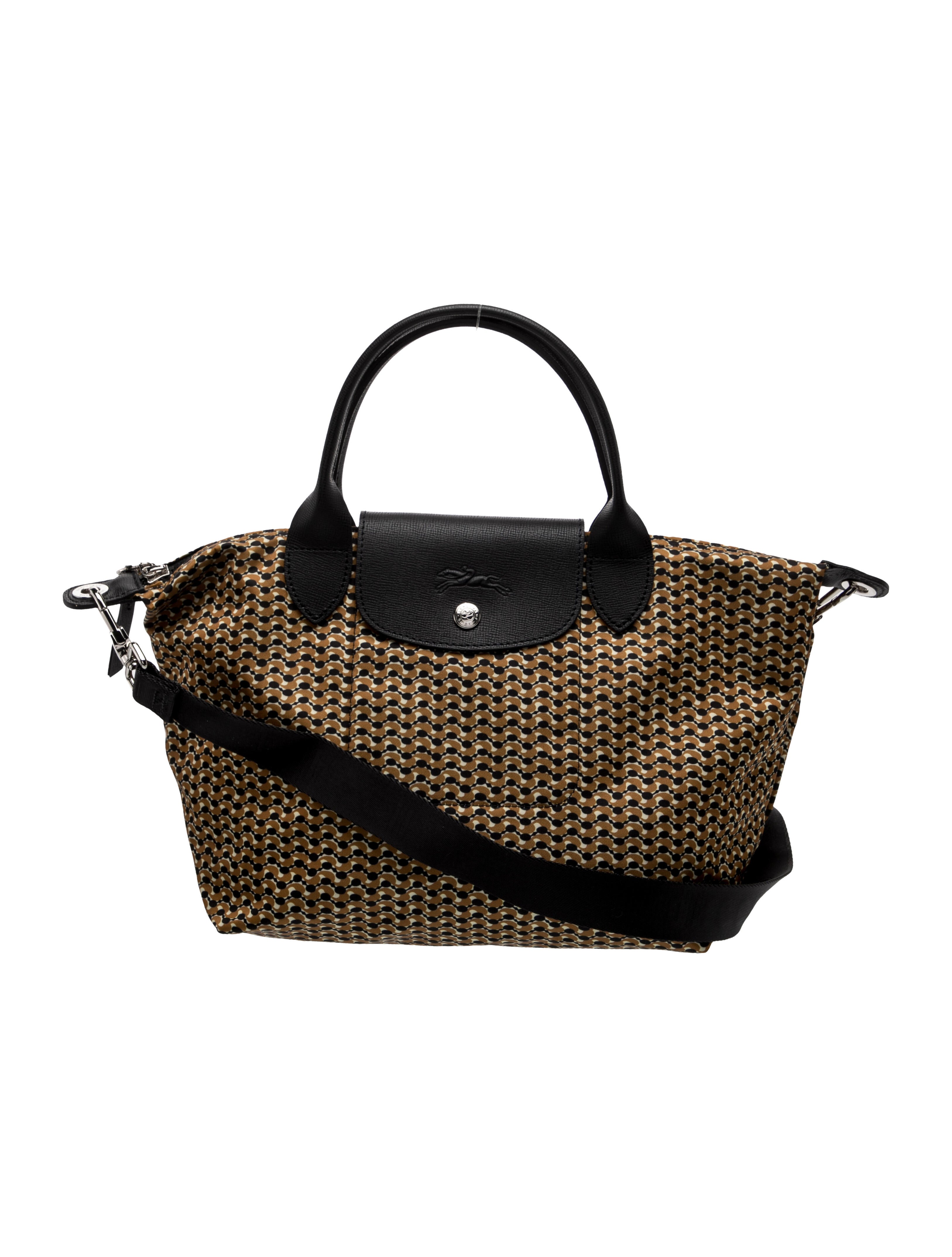 Longchamp Nylon Top Handle Bag
