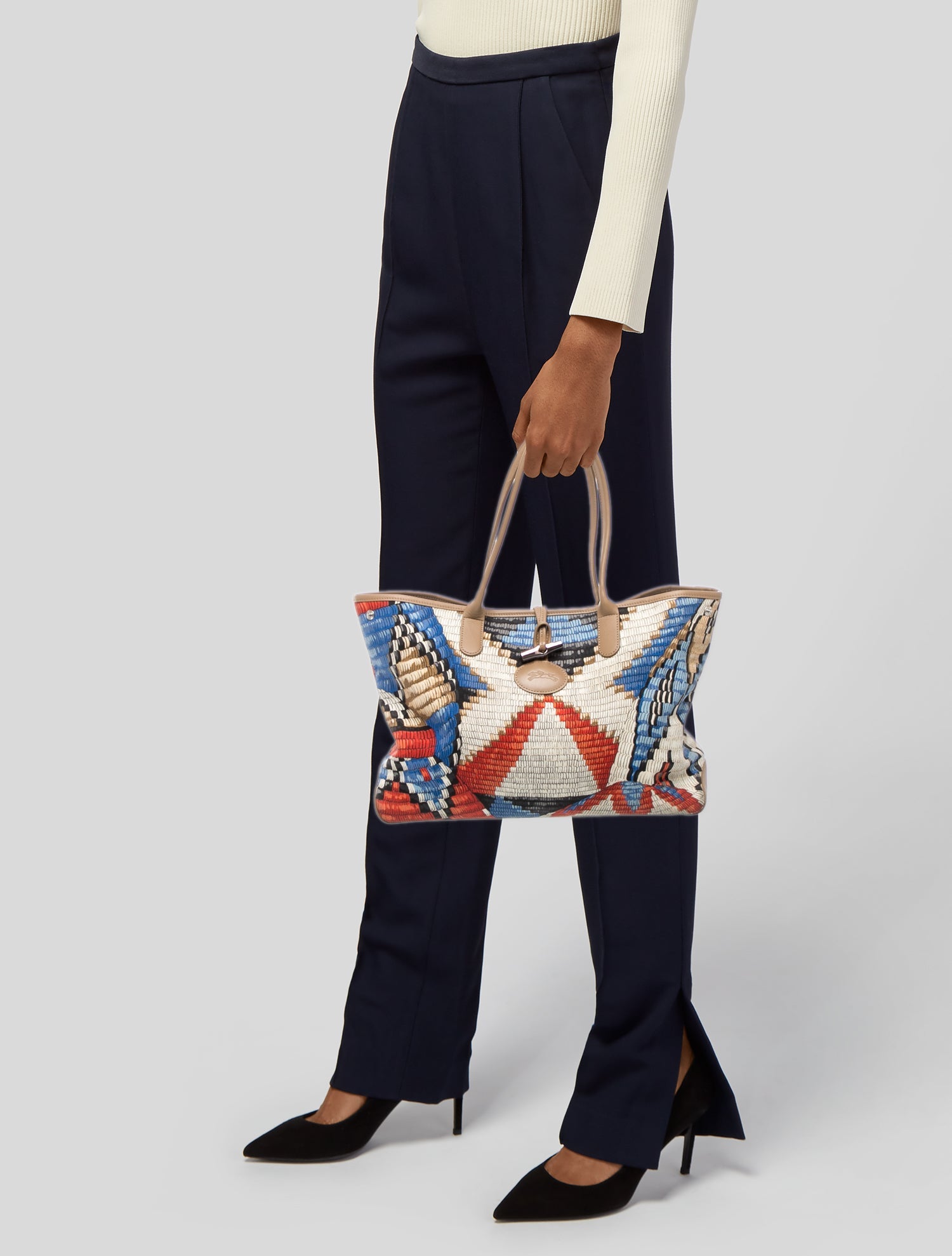 Longchamp Canvas Tote