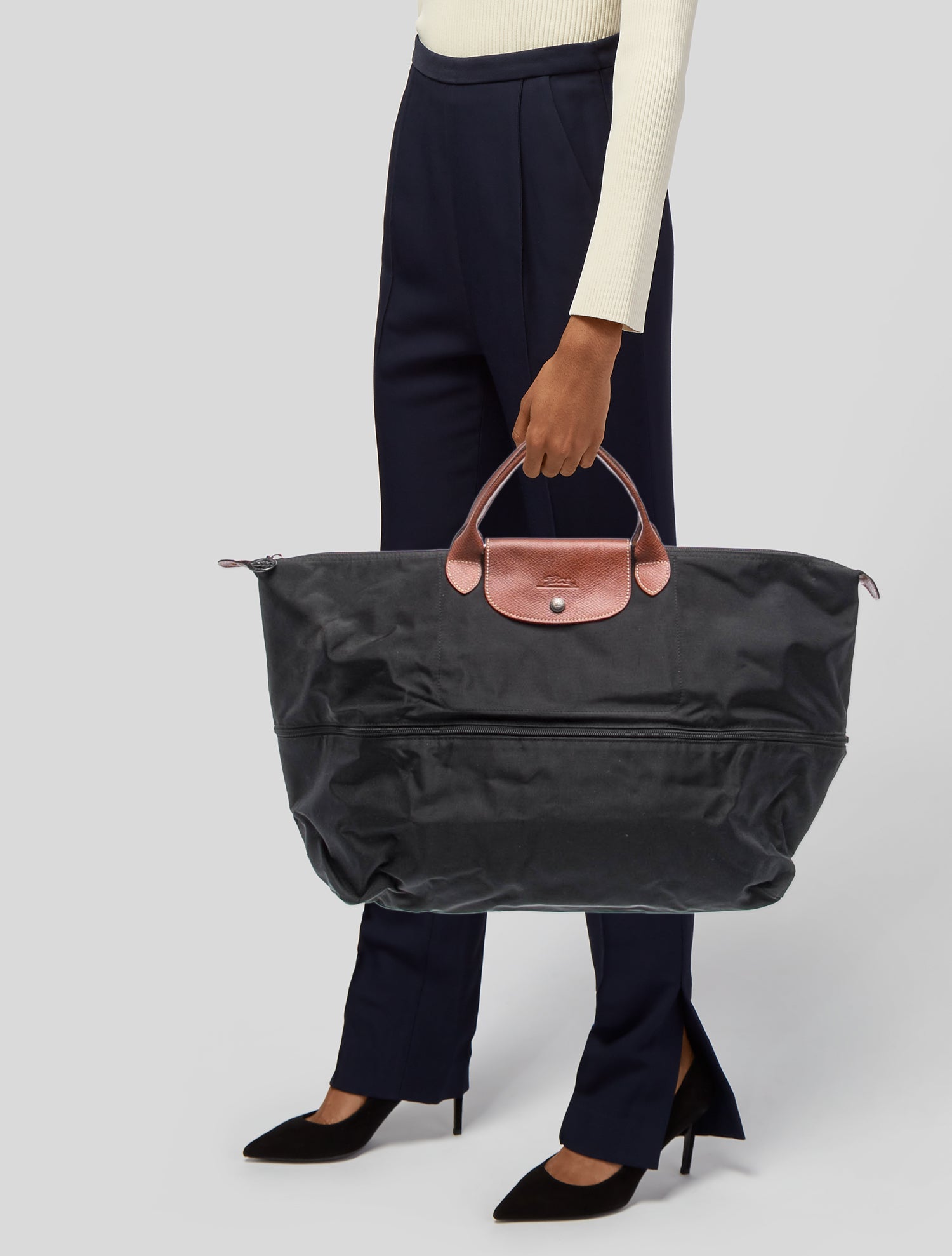 Longchamp Nylon Weekender Bag
