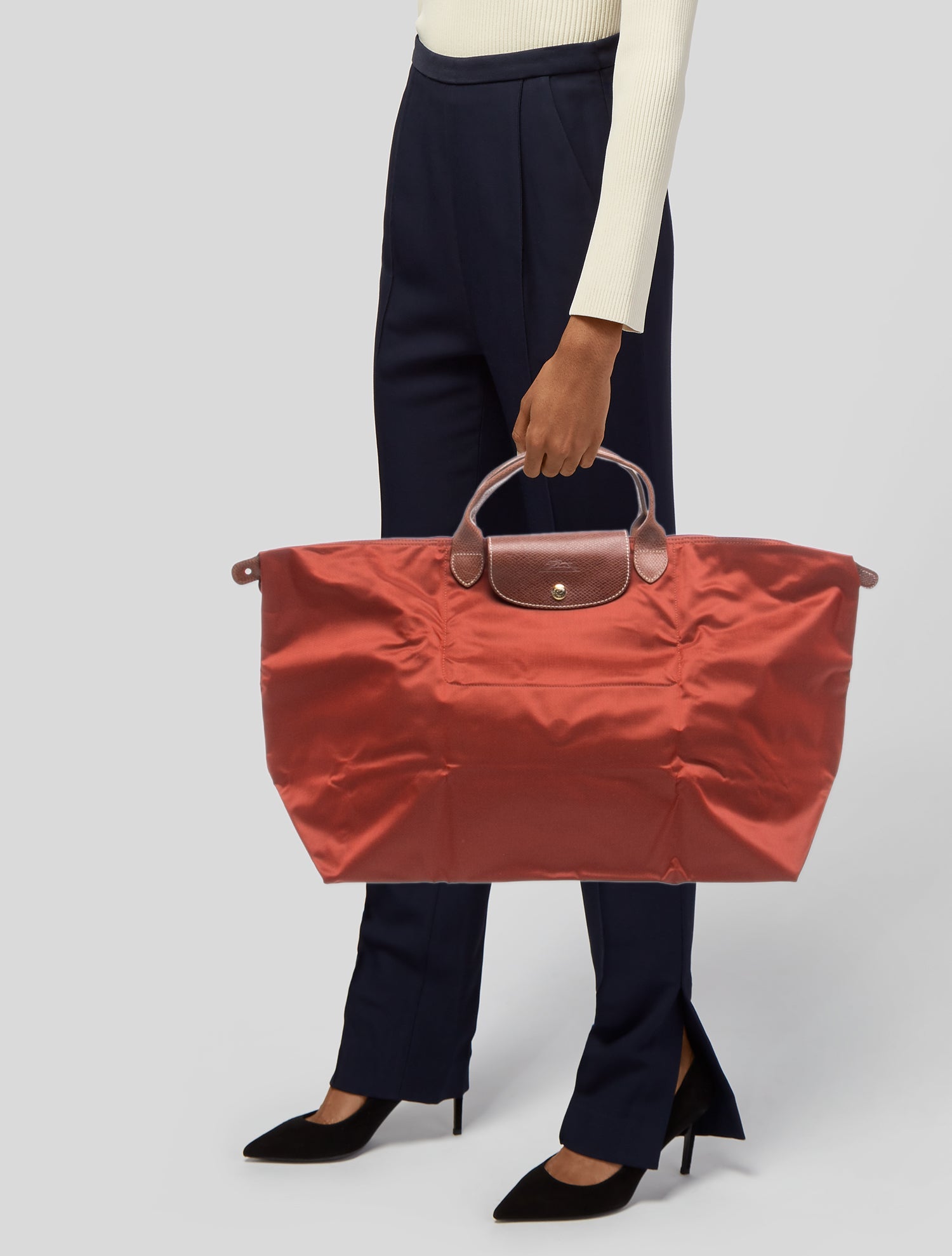 Longchamp Nylon Weekender Bag