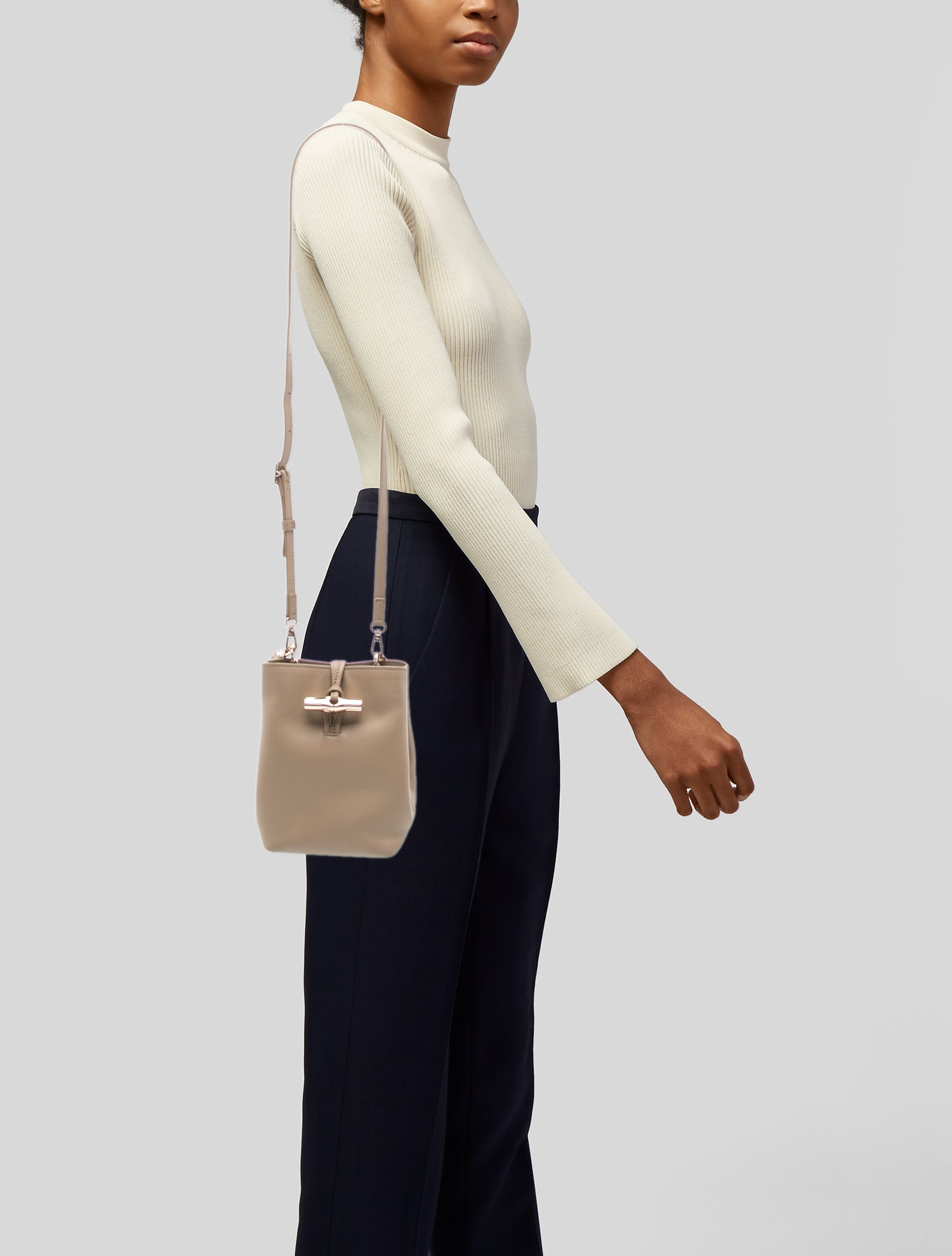 Longchamp Leather Shoulder Bag