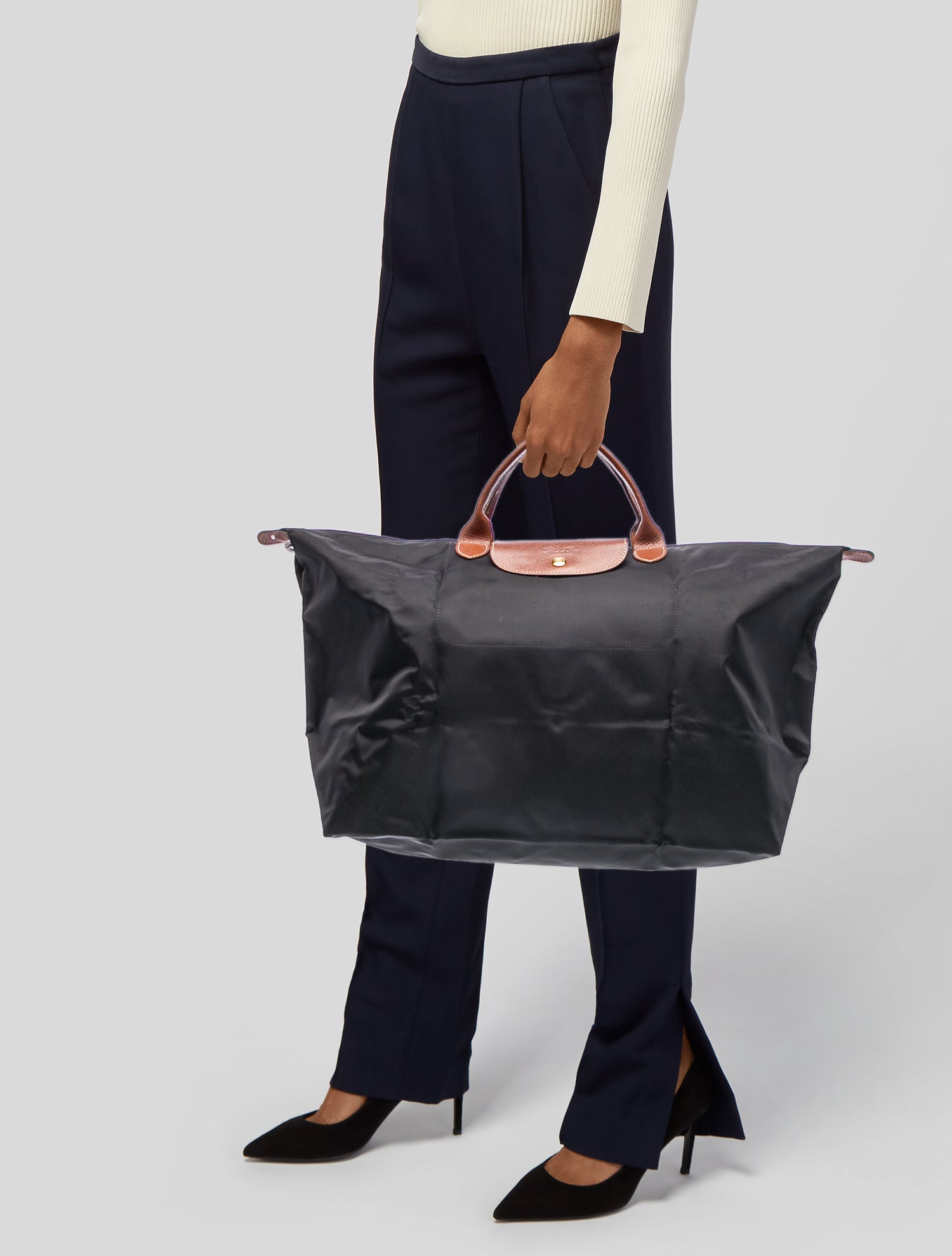 Longchamp Nylon Weekender Bag