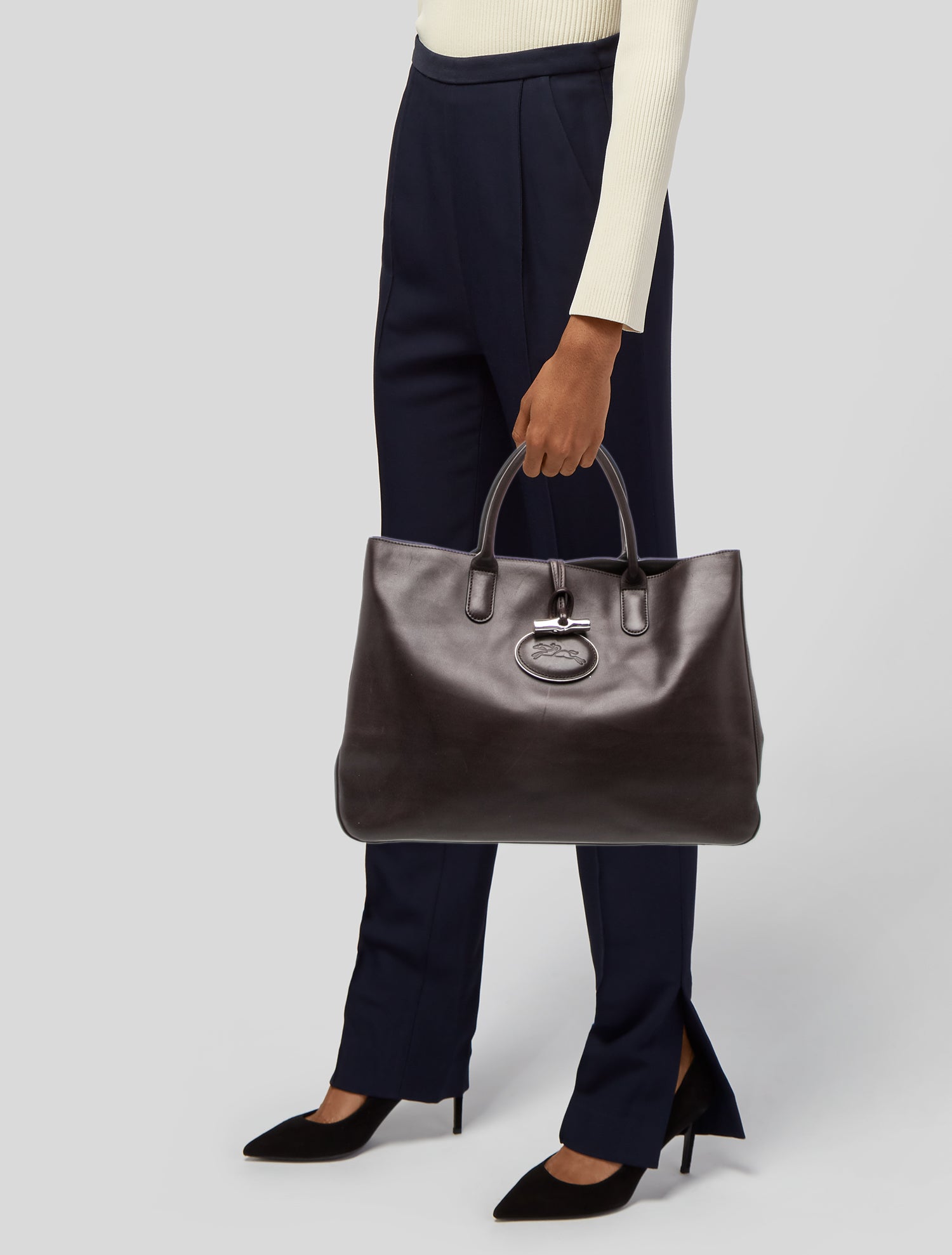 Longchamp Leather Tote