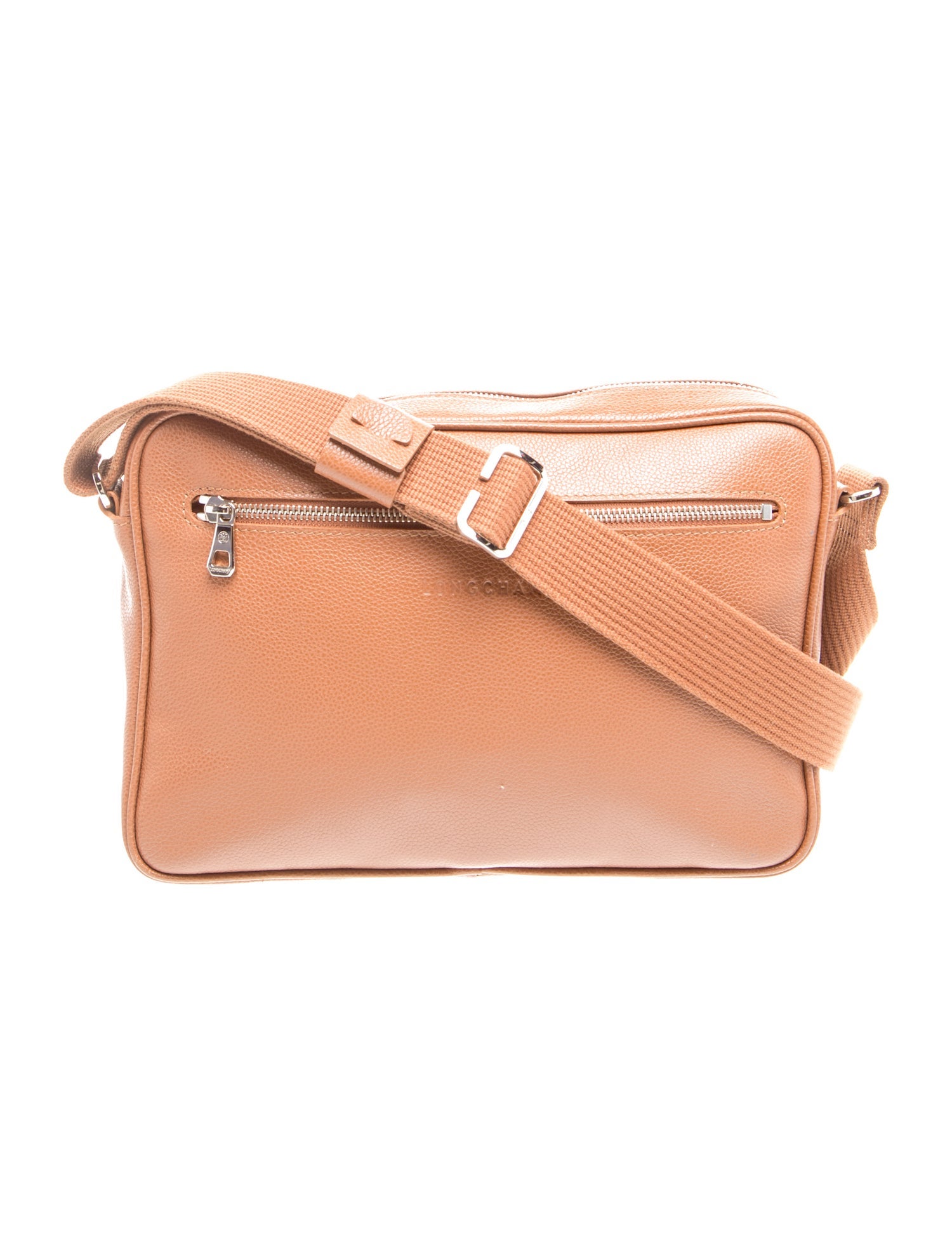 Longchamp Canvas Crossbody Bag