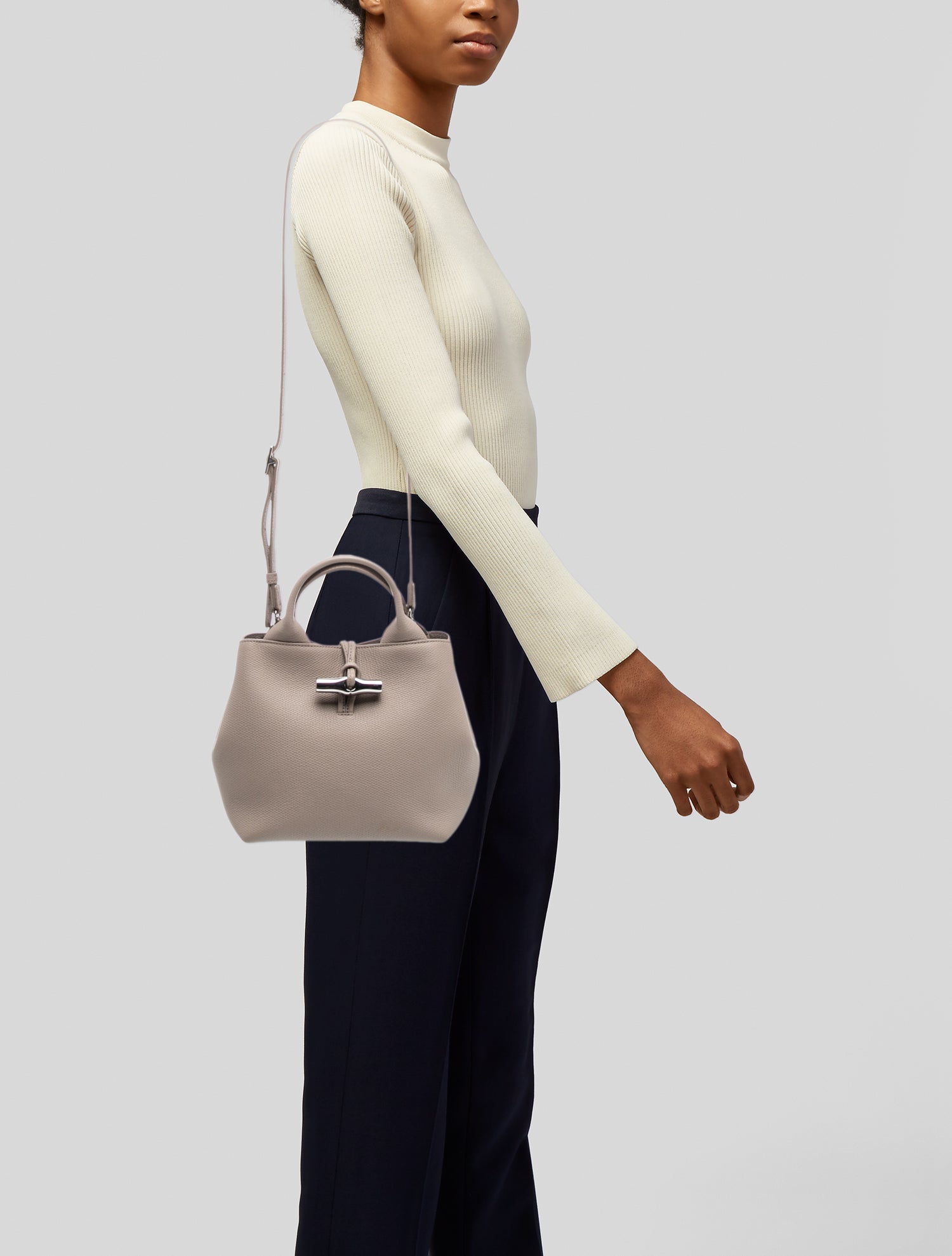 Longchamp Leather Le Roseau