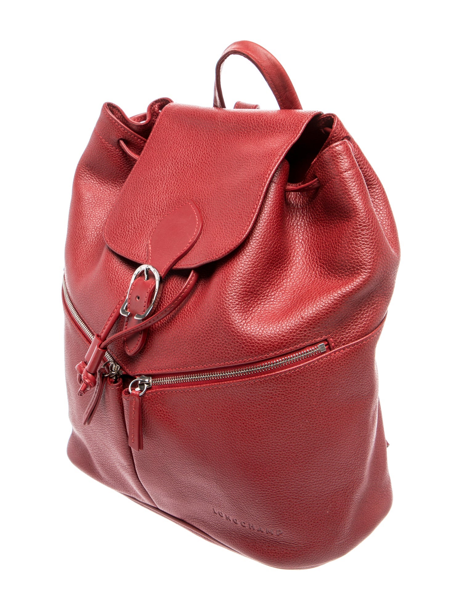 Longchamp Leather Backpack