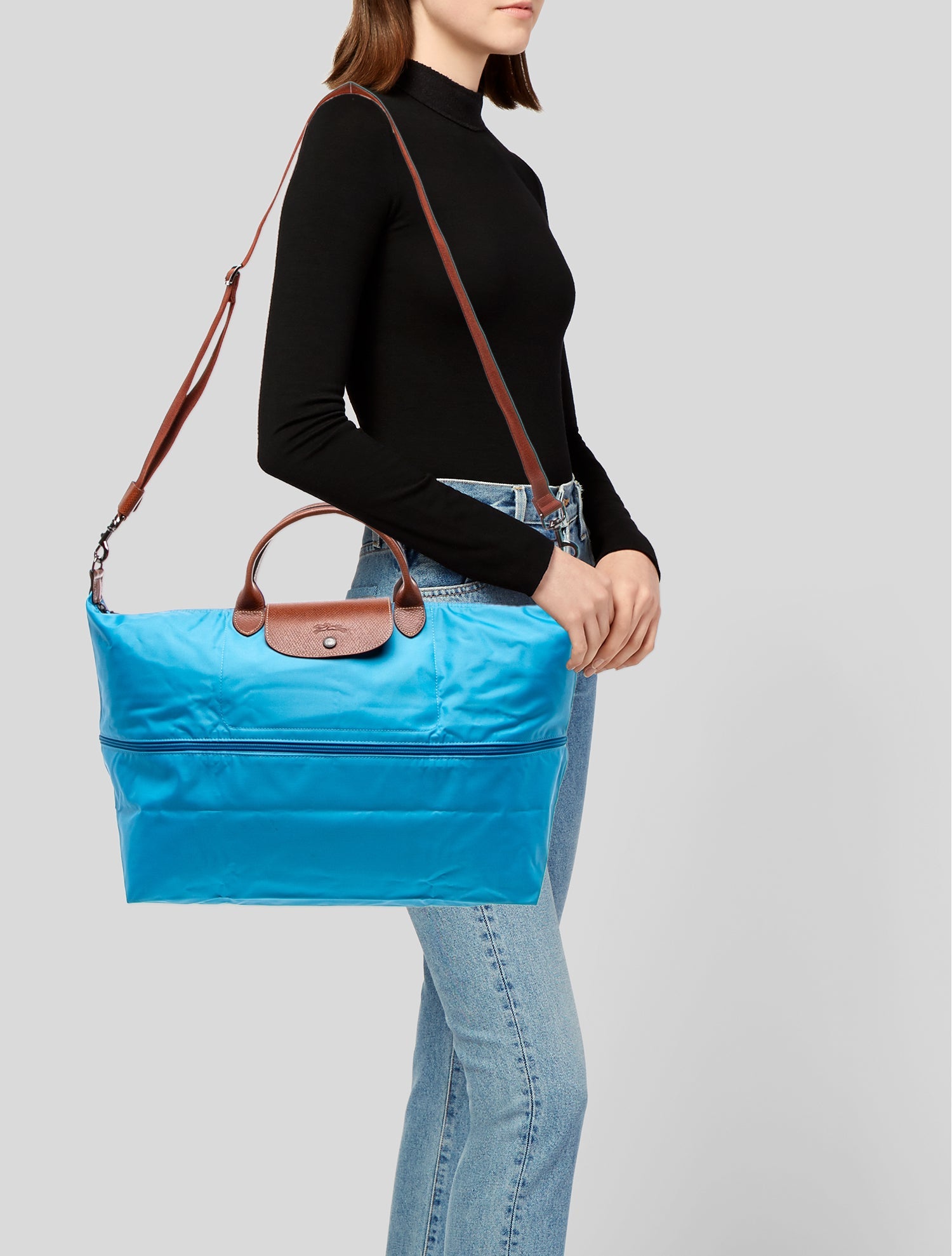 Longchamp x André Saraiva Travel Bag - Black Totes, Handbags