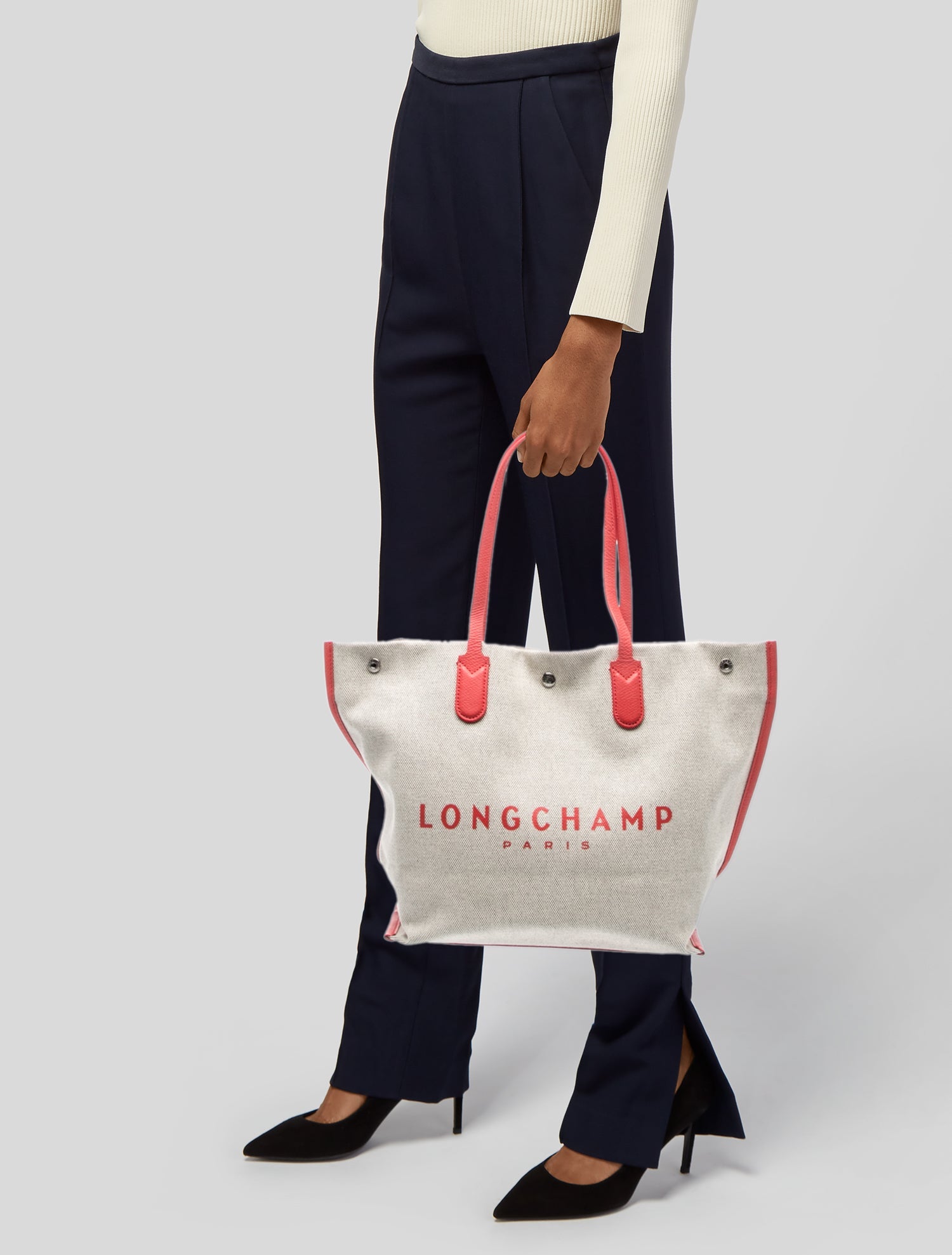 Longchamp Canvas Tote