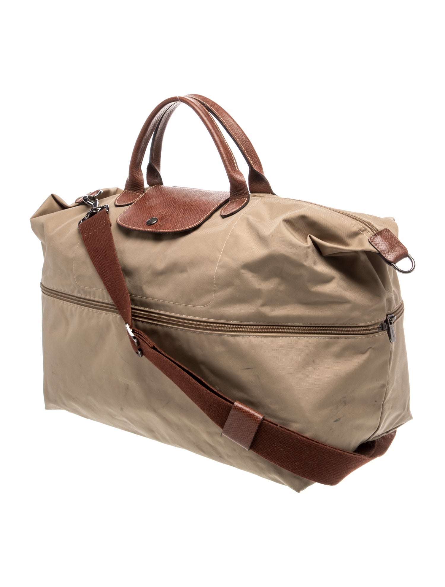 Longchamp Le Pliage Duffle Bag - Blue Luggage and Travel, Handbags