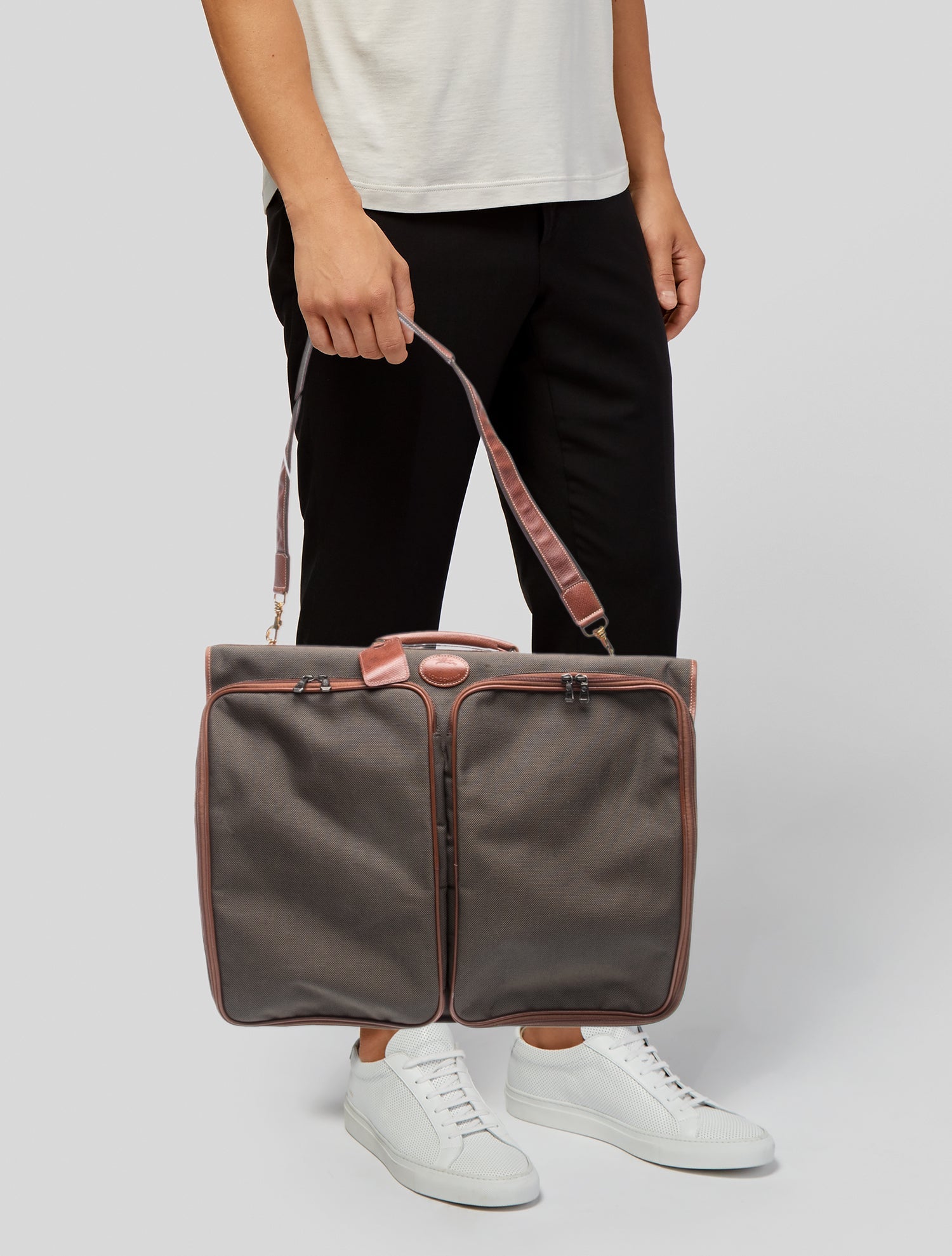 Longchamp Canvas Garment Bag