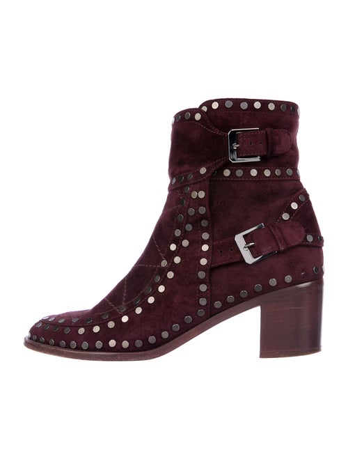 Laurence Dacade Suede Boots Purple