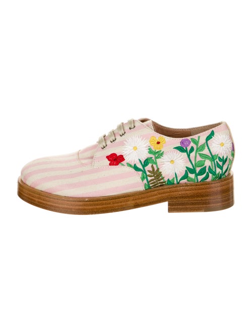 Laurence Dacade Striped Oxfords Pink