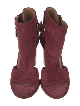 Laurence Dacade Suede Slingback Sandals