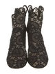Laurence Dacade Lace Pattern Lace Trim Embellishment Boots