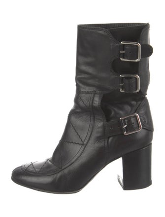 Laurence Dacade Leather Moto Boots