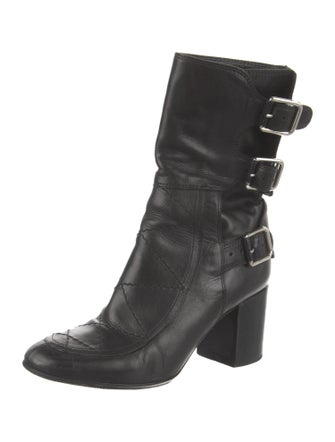 Laurence Dacade Leather Moto Boots