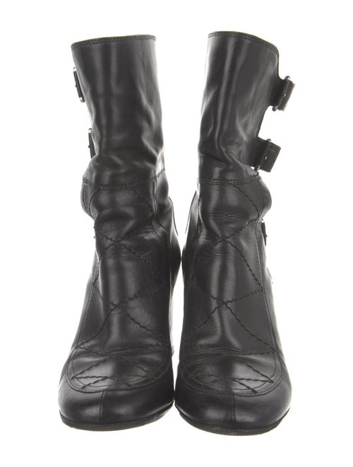 Laurence Dacade Leather Moto Boots