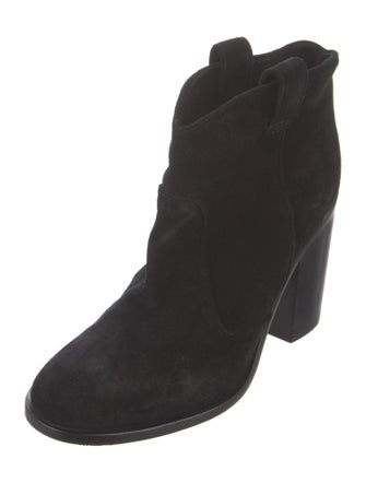 Laurence Dacade Suede Western Boots