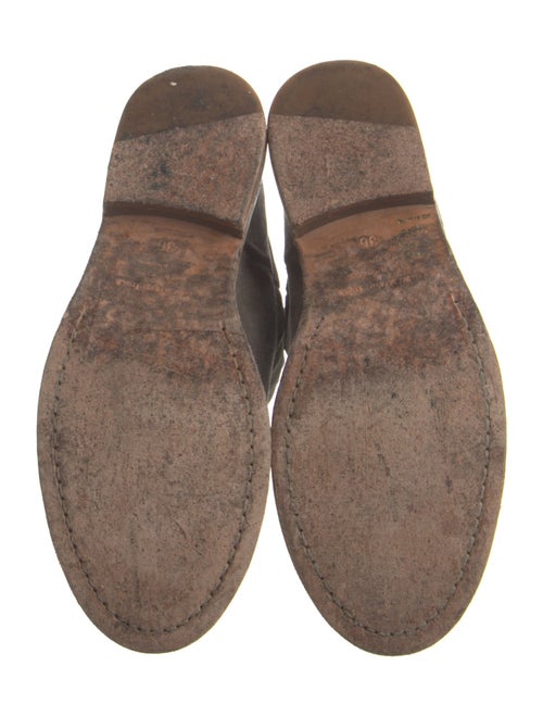 Laurence Dacade Suede Whipstitch Trim Boots