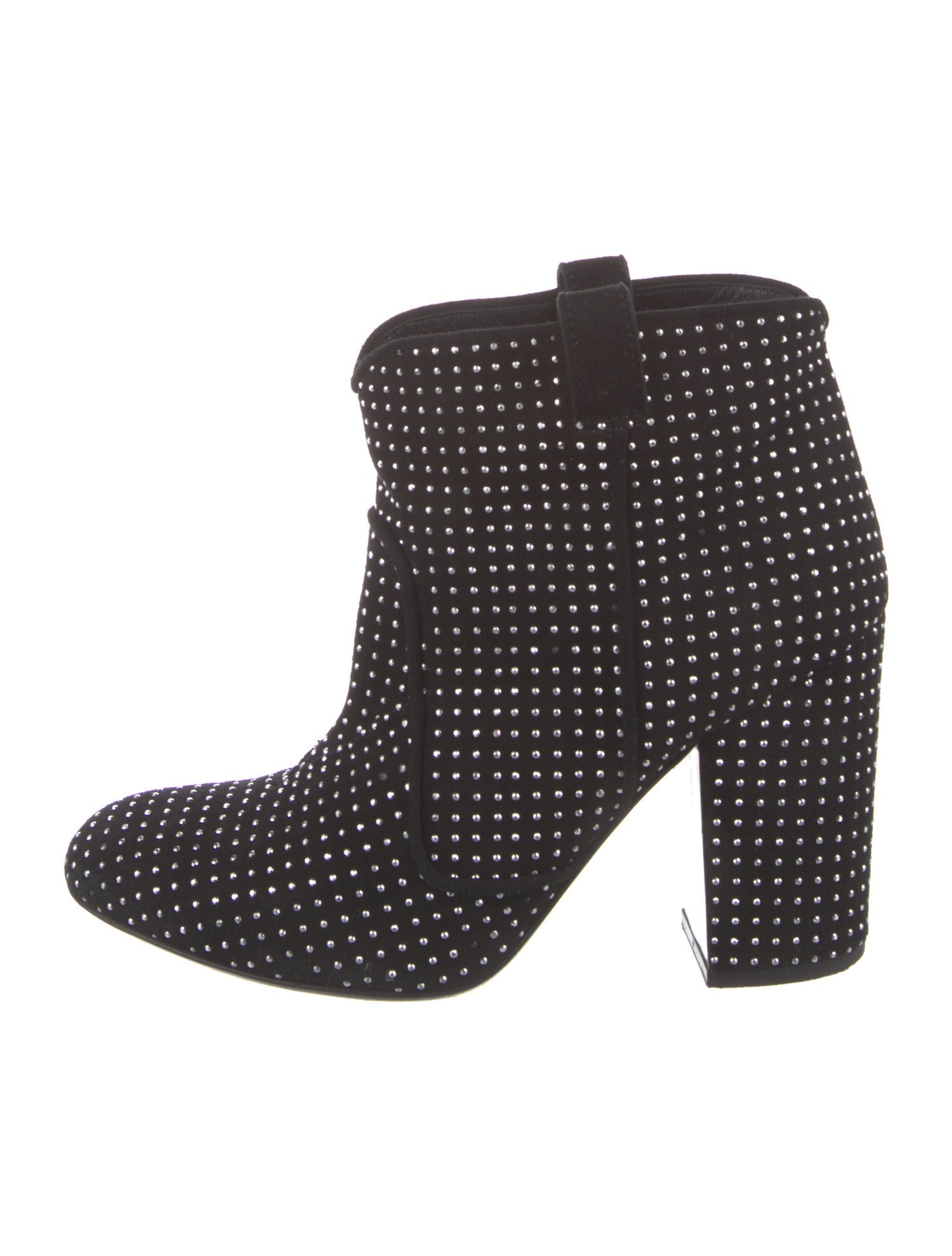 Laurence Dacade Suede Studded Accents Boots
