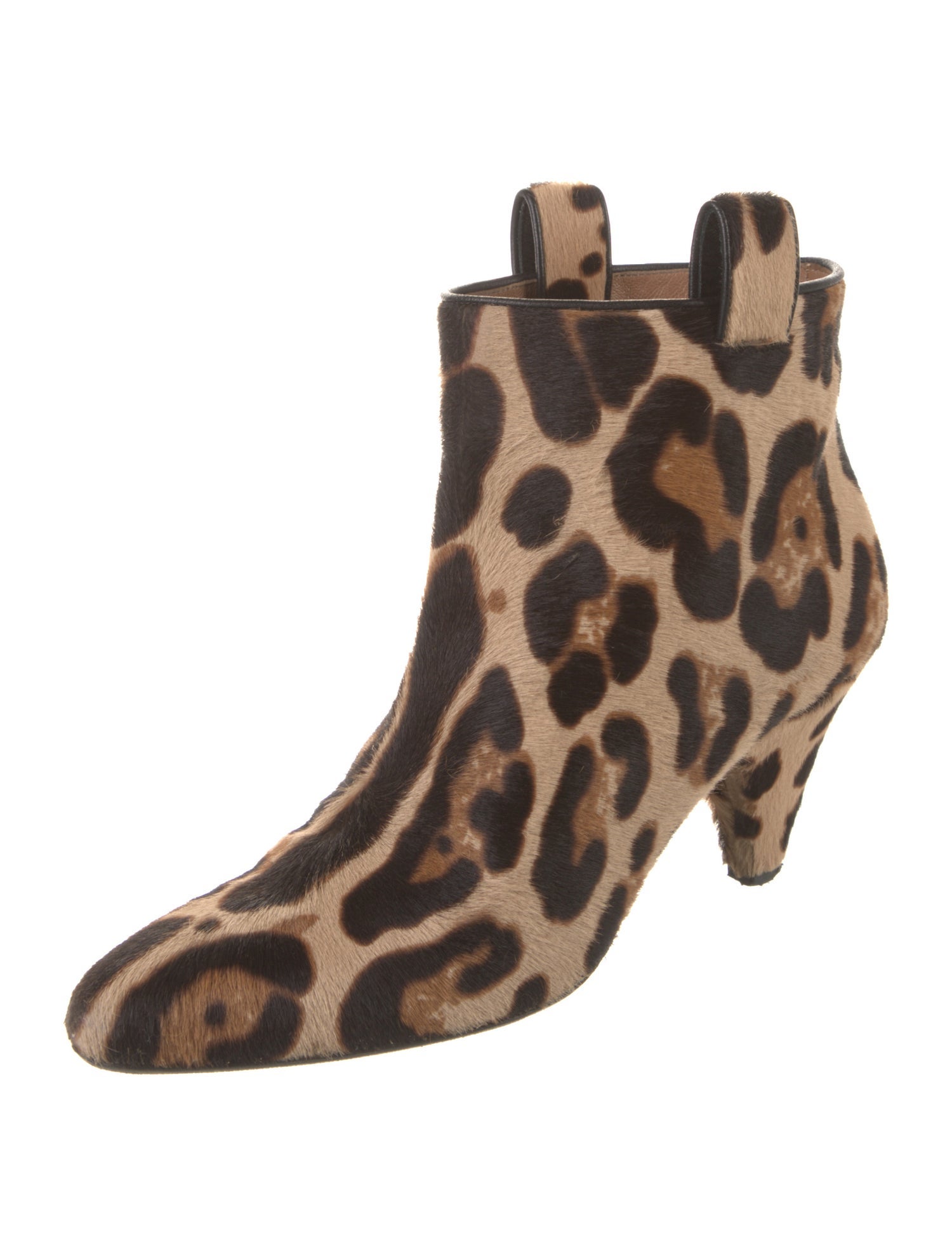 Laurence Dacade Ponyhair Animal Print Boots