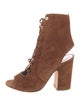 Laurence Dacade Suede Lace-Up Boots