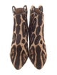 Laurence Dacade Ponyhair Animal Print Boots