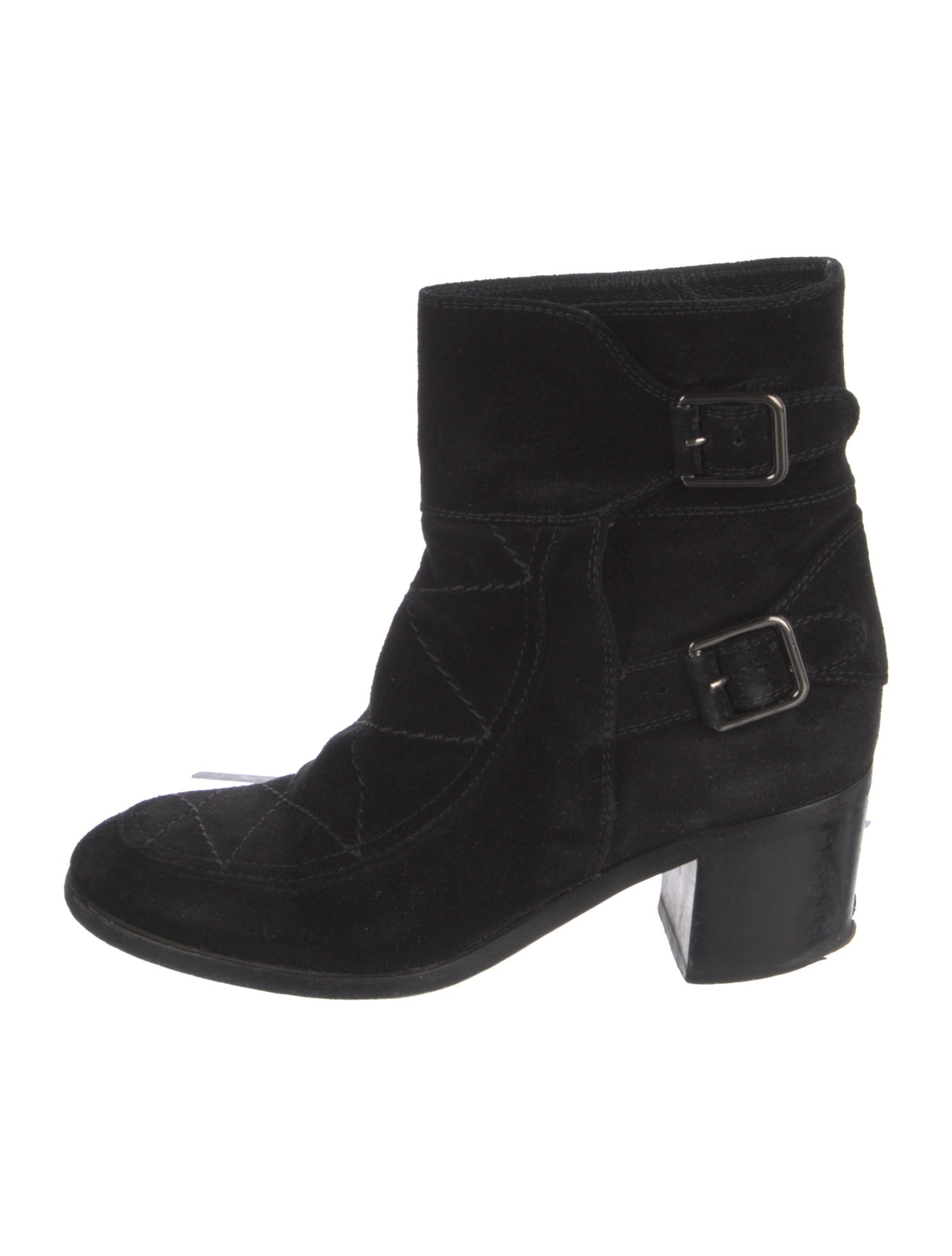 Laurence Dacade Suede Moto Boots