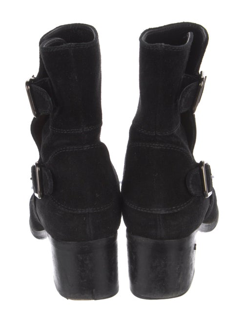Laurence Dacade Suede Moto Boots