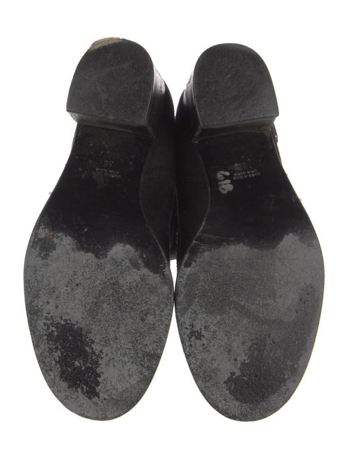 Laurence Dacade Suede Moto Boots