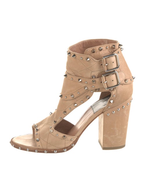 Laurence Dacade Leather Studded Accents Sandals