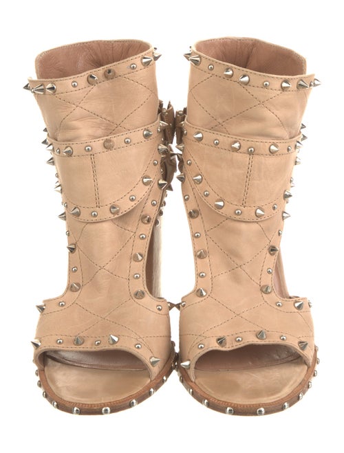 Laurence Dacade Leather Studded Accents Sandals