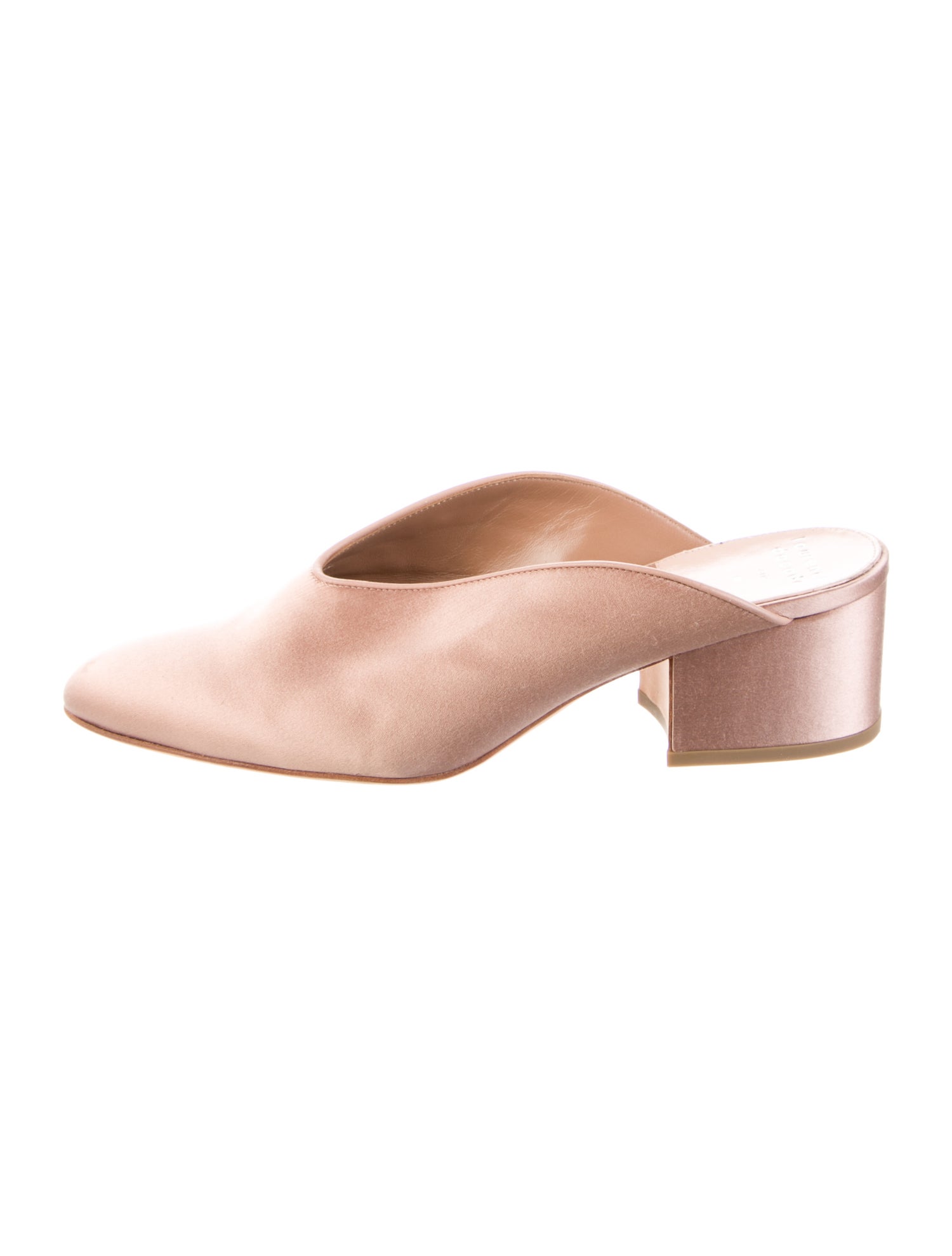Laurence Dacade Satin Mules