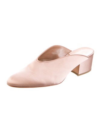 Laurence Dacade Satin Mules