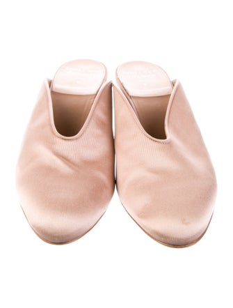 Laurence Dacade Satin Mules