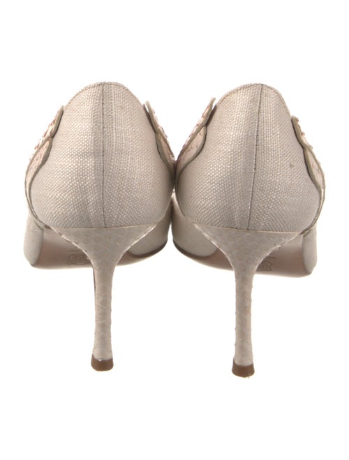Laurence Dacade Canvas D'Orsay Pumps
