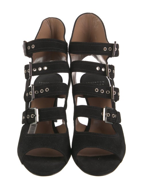 Laurence Dacade Suede Gladiator Sandals