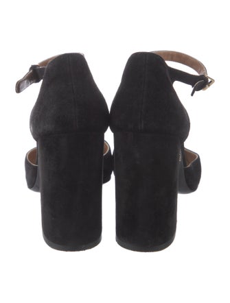 Laurence Dacade Suede D'Orsay Pumps