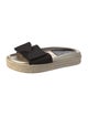 Laurence Dacade Satin Bow Accents Espadrilles
