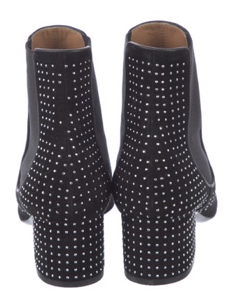 Laurence Dacade Suede Printed Chelsea Boots