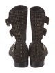 Laurence Dacade Suede Printed Moto Boots