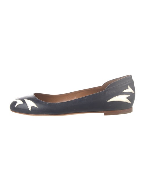 Laurence Dacade Leather Printed Flats