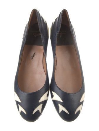 Laurence Dacade Leather Printed Flats