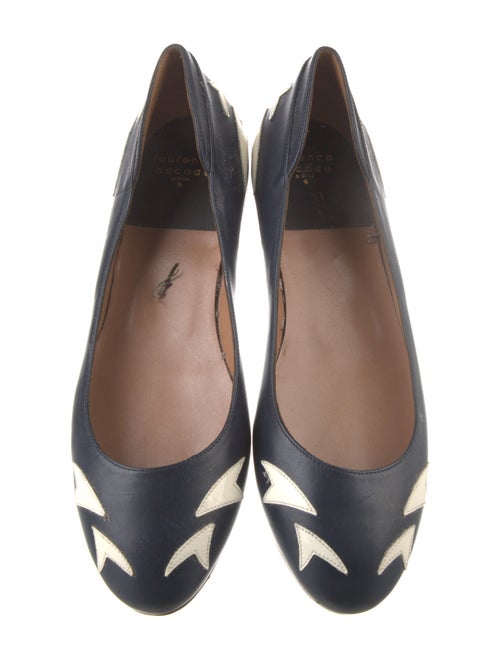Laurence Dacade Leather Printed Flats