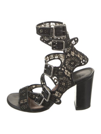 Laurence Dacade Lace Lace Pattern Gladiator Sandals