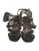 Laurence Dacade Lace Lace Pattern Gladiator Sandals