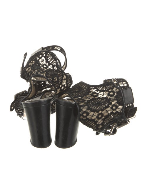 Laurence Dacade Lace Lace Pattern Gladiator Sandals