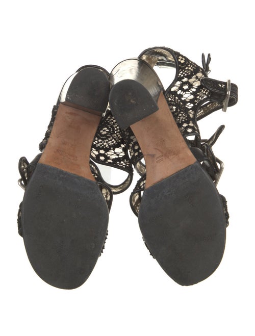 Laurence Dacade Lace Lace Pattern Gladiator Sandals