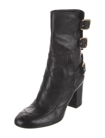 Laurence Dacade Leather Combat Boots